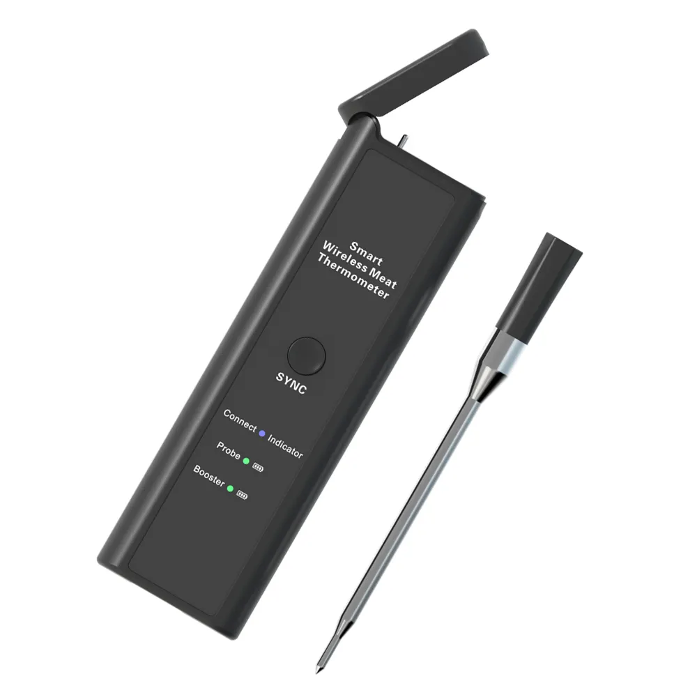 Smart Wireless Digital Meat BBQ Thermometer mit mobiler Remote App
