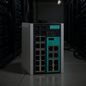 Moxa EDS-518E-SS-SC-4GTXSFP กล่องสวิตช์อีเธอร์เน็ตแบบจัดการได้ 18 พอร์ต สำหรับอุตสาหกรรม - Product Image 3
