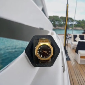 Montre connectée tendance en gros d'usine, série <span class=keywords><strong>G</strong></span>, résistante aux chocs GA-6900, étanche, écran OLED <span class=keywords><strong>solaire</strong></span>, design carré, chronographe unisexe - Product Image 5
