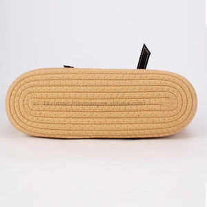Sac de plage tissé en corde de coton, forme oreiller, style mode, pour voyage et photos, à ouverture ouverte, grande capacité, pour affaires et personnalité, Tanjing - Product Image 3