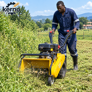 เครื่องพรวนดินแบบโรตารี่ดีเซล Kerno สำหรับการเตรียมพื้นที่ป่าและการไถพรวนดิน พร้อมความกว้างการทำงาน 40-80 ซม. - Product Image 1