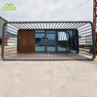 Maison Capsule Préfabriquée Mobile Moderne Écologique de Haute Qualité avec Aménagement Personnalisé, Type Apple Pod, pour Bureau, Hôtel ou Espaces de Vie