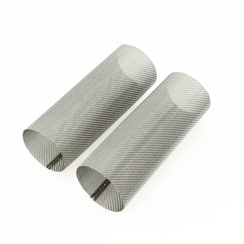 Поставка 304 316 316L цилиндрическая фильтрующая трубка из тканой проволочной сетки