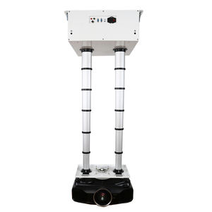 छोटे डबल पोल मोटर चालित प्रोजेक्टर माउंट पिछलग्गू छत छिपा प्रोजेक्टर लिफ्ट रिमोट कंट्रोल के साथ छत मोटर चालित प्रोजेक्टर - Product Image 5