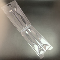 Emballage sous blister à clapet en PVC avec taille personnalisée
