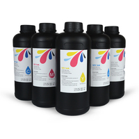 Tinta UV para impresión digital para impresora UV LED Teckwin especialmente formulada para materiales rígidos y flexibles.