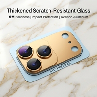 Protection d'objectif d'appareil photo magnétique anti-reflet, anneau de filtre magnétique pour objectif d'appareil photo pour iPhone 17