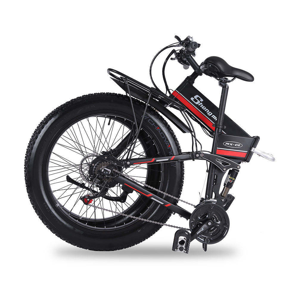 shengmilo mx01電気バイク: 26インチ、1000w力、48v 12.8ah電池利用
