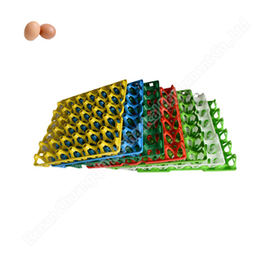 Resistance Stackable Transport Egg Tray Customized Colorful Plastic 30 Eggs Plats <b>White</b> Plastic Egg Tray and <b>Crates</b> - Product Image 2