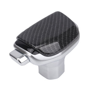 Pomo de palanca de cambios de fibra de carbono, negro mate, cromado, ergonómico, para Mazda CX5 CX4 Axela Atenza, transmisión automática - Product Image 5