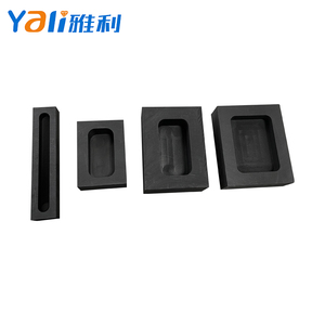 Anpassen der Graphit barren form 25G-12KG Gold kapazität Tiegel töpfe Graphit form Schmelz guss maschine - Product Image 2