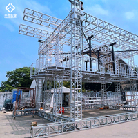 Vente chaude Scène de concert Scène de musique Éclairage Dj Truss Scène extérieure Botte en aluminium d'excellente qualité pour les événements de concert