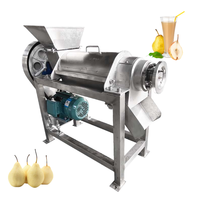 Exprimidor Comercial de Frutas para Conservación de Nutrientes: Piña, Sandía, Plátano, Mango; Máquina Exprimidora Comercial de Prensado en Frío; Exprimidor Comercial de Tomate