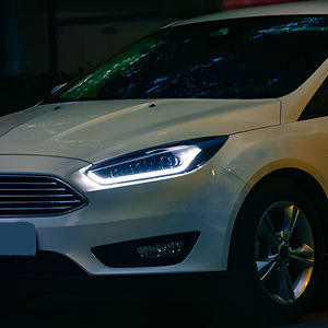 Haute qualité 6500K 100W LED assemblage de phare automatique pour <span class=keywords><strong>Ford</strong></span> <span class=keywords><strong>Focus</strong></span> 2015-<span class=keywords><strong>2018</strong></span> dynamique DRL projecteur lentille avant lampes mise à niveau nouveau - Product Image 4