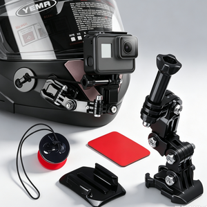Kit de Montaje en el Mentón para Casco de Motocicleta, Correas Adicionales para GoPro Hero 10 Black 9 8 7 - Product Image 3