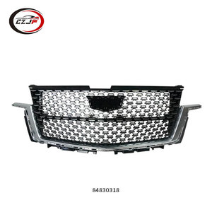 Czjf Kim Cương Đen & Bạc Lượng Không Khí Vỉ Cho 2021 2023 Cho Cadillac Escalade ABS Kim Loại Bộ Lọc Không Khí - Product Image 2