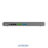 Synway UC200-60 VoIP IP PBX, 300 Extensiones SIP, 60 Llamadas Simultáneas, 4FXO+2FXS, Sistema de Voz Unificado con Doble Línea 10/100M NAT