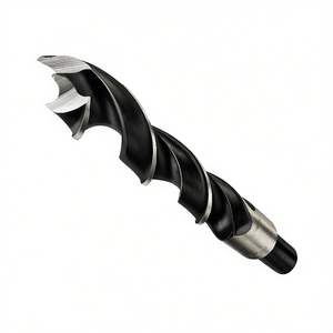 Broca para madera de acero al cromo vanadio con estría en espiral para perforaciones precisas en troncos de madera - Product Image 2
