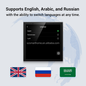 Tuya 4 inch màn hình cảm ứng chuyển đổi đa chức năng âm nhạc thông minh bộ khuếch đại âm thanh 2*25W cho Bluetooth rạp hát tại nhà hệ thống - Product Image 4