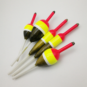 Flotteur de pêche fluorescent Zhongtong <span class=keywords><strong>Amazon</strong></span>, flotteur de pêche accrocheur, flotteur de canne ovale en mousse et EVA durable - Product Image 2