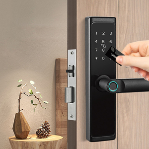 スマートドアロック Wifi スマート指紋ロック デジタルドアノブロック 電子キーパッド付き - Product Image 2