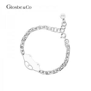 Bracelets en argent pur pour garçons, chaîne et maillons mignons, fabrication OEM/ODM, Vietnam - Product Image 1