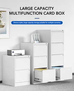 Archivador Vertical de Acero Moderno para Oficina en Casa, Archivador Metálico de Alta Calidad con 3 Cajones para Uso Escolar y de Almacén - Product Image 2