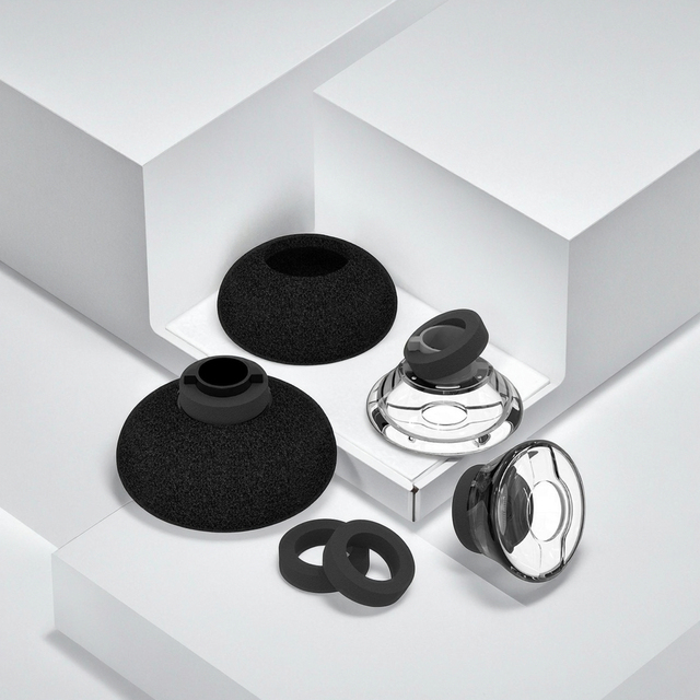 Fast Delivery High Quality Silicone and Foam Cover Eartip Kit Ear Tips Replacement for Plan-tronics Voyager Legend Headset