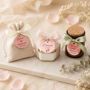 Etiquetas de Acrílico con Espejo, Etiquetas Personalizadas con Grabado de Nombres para Recuerdos de Boda, Propuesta de Dama de Honor, Envoltura de Regalos - Product Image 2