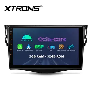 XTRONS autoradio Android con Touch Screen da 9 pollici per toyota RAV4 con lettore Android per auto DSP Carplay AA