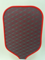 Raquette de pickleball professionnelle de haute qualité, personnalisable, en tissu texturé 3D mat, pour les joueurs de pickleball et les utilisations de divertissement