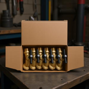 Clé à tuyau en laiton réglable 1/2 pouce, extrémité simple, qualité industrielle, outil manuel par Pretul modèle LL-JAR-P, finition bronze, mâchoire lisse - Product Image 2