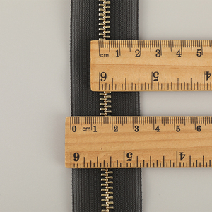 Transparent Golden <strong>Zipper</strong> <strong>5</strong># Silver Light Gold Teeth Black <strong>White</strong> Transparent Mesh Tape Open End Separating <strong>Zipper</strong> Metal