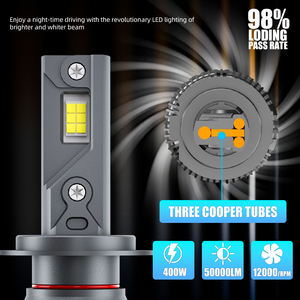 Bombilla LED para Faros Delanteros de Coche POPNOW P19 400W 50000lm H4 LED H7 H11 9005 9006 para <span class=keywords><strong>bmw</strong></span> - Product Image 3