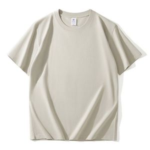 Design Wholesale Men's Formal Style 100% Cotton Custom T-Shirts with Logo Printed OEM ODM Free Plain T-Shirt with Free Sample - Product Image 3