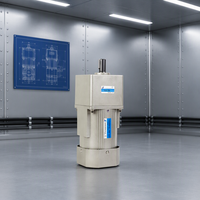 Moteur à engrenages micro AC 600 tr/min pour machine à slush avec ventilateur électrique intégré