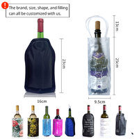 2025 nouveau refroidisseur de bouteille de vin isolé à double fonction et manchon plus chaud pour pique-nique Camping voyage accessoires de cuisine