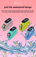 Montre-bracelet numérique LED ovale mignonne de style dessin animé, cadeau promotionnel, vente en gros d'usine 2026, pour enfants, étudiants, garçons et filles
