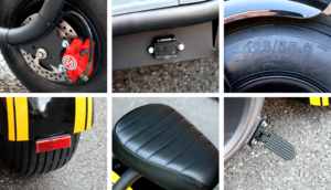 <span class=keywords><strong>Mini</strong></span> Citycoco 1000W 60V 12Ah <span class=keywords><strong>MINI</strong></span> X7 Scooter électrique à deux roues Batterie au lithium sans balais 40 km/h Portée de 40 à 60 km - Product Image 6