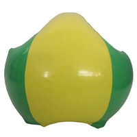 Ballon d'exercice gonflable unique multicolore pour fêtes à thème en extérieur, prix d'usine, logo personnalisé, PVC, 160 cm, capacité 20 kg+