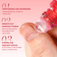 5ml Nutrition Huile Manucure Outil Nail Cuticule Réparation Huile Prévenir Agnail Vernis À Ongles Nourrir Remède De La Peau Outil De Soins Des Ongles