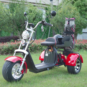 Scooter de golf électrique à trois roues avec pneus larges, GPS, pliable et étanche, moteur 2000W/3000W, batterie au lithium, porte-sac - Product Image 5