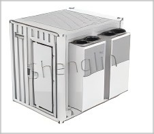 Trung tâm dữ liệu mô-đun tiên tiến tủ <span class=keywords><strong>rack</strong></span> máy chủ <span class=keywords><strong>38u</strong></span> với hệ thống chiếu sáng tích hợp - Product Image 2