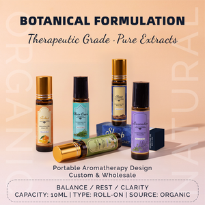 Wholesale <b>Factory</b> Supply OEM Private Label Natural Essential Oils Blend Aromatherapy Roll-On 10 ml From Lavender Essential Oil - Product Image 6