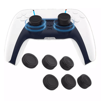 SYY 6 en 1 Silicone Joystick Cover Grip Thumb Stick Protector Cap Set pour PS5 Controller Accessoires