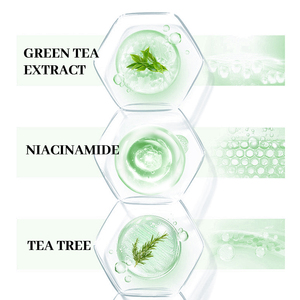 <span class=keywords><strong>Gommage</strong></span> Visage en Gros 4.1 oz Nettoyant Exfoliant à l'Extrait d'Arbre à Thé et Niacinamide pour Peaux Grasses Crème de Soin au Thé Vert - Product Image 2
