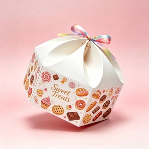 Caja Rectangular Biodegradable para Postres, para Tiramisú, Galletas, Pasteles, <span class=keywords><strong>Donuts</strong></span> y Mousse - Product Image 5