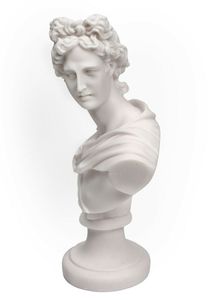 Busto de <span class=keywords><strong>Apolo</strong></span>, Estatua de <span class=keywords><strong>Dios</strong></span> <span class=keywords><strong>Griego</strong></span> Romano, Escultura de Mármol Fundido, 23 cm/9 pulgadas - Product Image 4