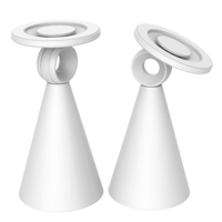 Support magnétique réglable pour téléphone, pivotant à 360° ° Support de bureau portable, fixation universelle pour les téléphones