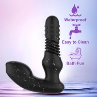Gode anal Stimulateur de la prostate Prostate Rotatif Propulseur chauffant rechargeable Action de poussée Jouets sexuels pour adultes pour hommes fournisseur